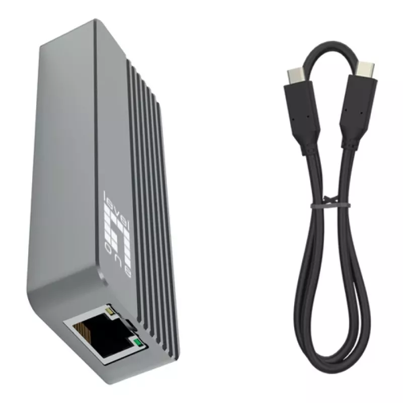 LevelOne USB-0410 USB 3.2 Gen 1 Type-A į Gigabit Ethernet adapteris | Kur.lt