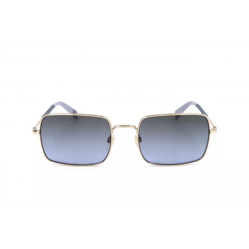 LEVI'S LV-1019-S-BL Unisex Rectangular Sunglasses - Black Frame Smoke Grey Lens 57mm