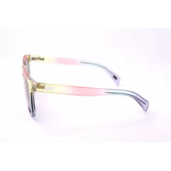 LEVI'S LV-1023-S-F74 Uniseks akiniai nuo saulės Havana acetato rėmelis pilki polikarbonato lęšiai 53mm