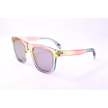 LEVI'S LV-1023-S-F74 Uniseks akiniai nuo saulės Havana acetato rėmelis pilki polikarbonato lęšiai 53mm