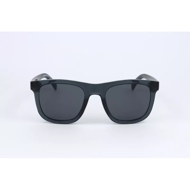 LEVI'S LV-1023-S-PJP Unisex Polarizuoti Akiniai nuo Saulės - Juodai/Pilkas Rėmas, Pilki Lęšiai, 53 mm