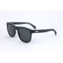 LEVI'S LV-1023-S-PJP Unisex Polarizuoti Akiniai nuo Saulės - Juodai/Pilkas Rėmas, Pilki Lęšiai, 53 mm