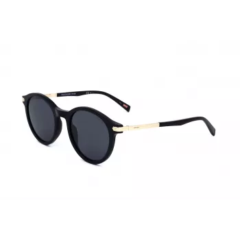 LEVI'S LV-5021-S-807 Moteriški kvadratiniai akiniai nuo saulės juodi/pilki 51mm
