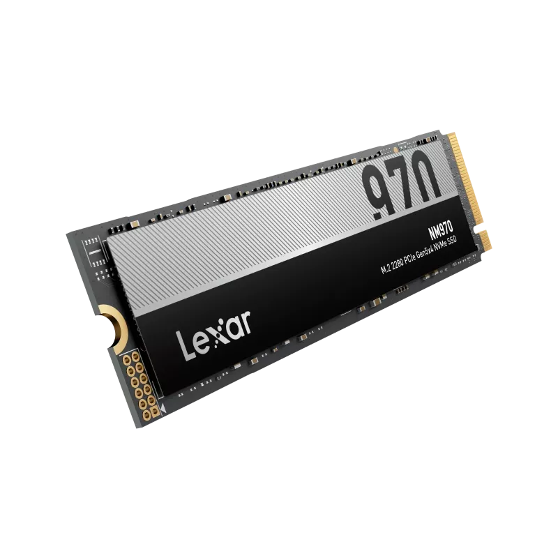 Lexar NM970 1TB PCIe Gen5x4 M.2 2280 NVMe SSD - 11000MB/s Read, 10000MB/s Write