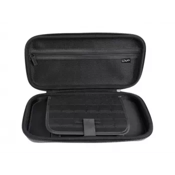 LEXIP Carry and Protect Case, skirta Nintendo Switch / Switch OLED – juodas, kietas EVA kelioninis dėklas