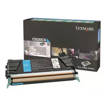 Originalus „Lexmark C5220CS“ žalsvai mėlynas (cyan) tonerio kasetė
