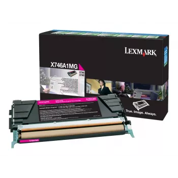 Lexmark X746A1MG Original Toner Cartridge Magenta