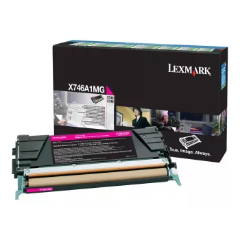 Lexmark X746A1MG Original Toner Cartridge Magenta