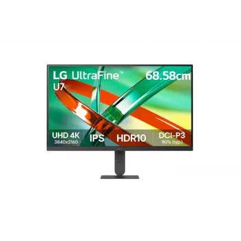 LG 27U710B-B UltraFine 27 inch 4K UHD IPS Monitorius, 3840x2160, HDR10, AMD FreeSync, 60Hz