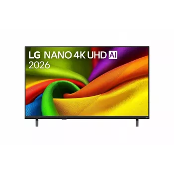 LG 43NU800B3LC 43 colių 4K UHD NanoCell išmanusis televizorius su webOS, AI ThinQ ir HDR (juodas)