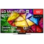 LG 55MRGB87B3B 55 colių 4K QNED Mini LED išmanusis televizorius su α7 Gen6 AI procesoriumi, webOS 23, 120Hz, 4x HDMI 2.1