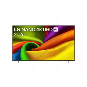 LG 85NU800B3LA 85 colių 4K UHD išmanusis televizorius su webOS ir AI procesoriumi, juodos spalvos