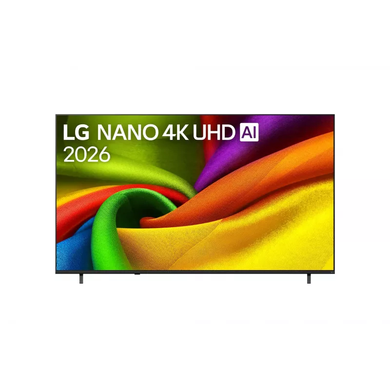 LG 85NU800B3LA 85 colių 4K UHD išmanusis televizorius su webOS ir AI procesoriumi, juodos spalvos