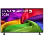 LG 85NU800B3LA 85 colių 4K UHD išmanusis televizorius su webOS ir AI procesoriumi, juodos spalvos