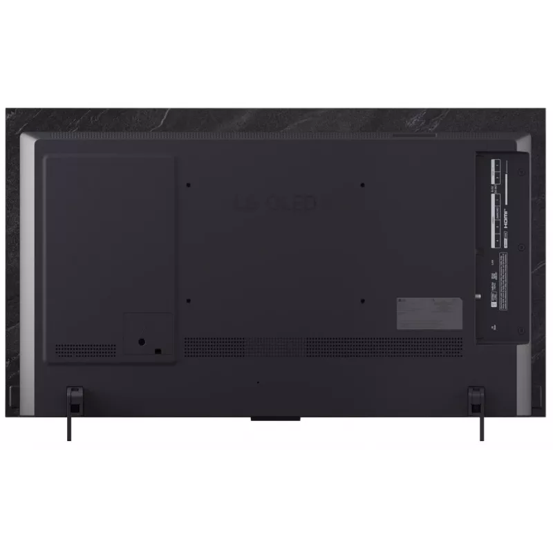 LG OLED42C61LA 42 colių (106 cm) 4K OLED evo išmanusis televizorius su α9 AI procesoriumi 4K Gen6, webOS 23, 120Hz, Dolby Vision ir Atmos, 4 HDMI 2.1, 40W 2.2ch garsu, G-Sync/FreeSync, 2023 m. modelis