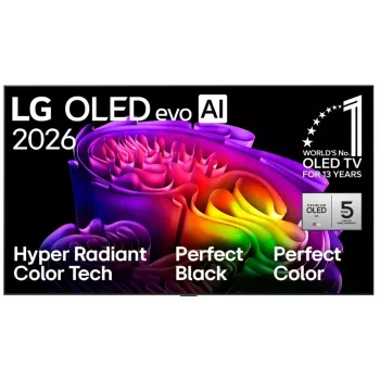 LG OLED83G61LW 83 colių OLED evo 4K Išmanusis televizorius (webOS 23, α9 AI procesorius Gen6, Dolby Vision/Atmos, 120Hz, G6 galerijos dizainas)