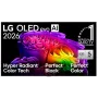 LG OLED83G61LW 83 colių OLED evo 4K Išmanusis televizorius (webOS 23, α9 AI procesorius Gen6, Dolby Vision/Atmos, 120Hz, G6 galerijos dizainas)