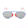 LGR AGADIR-BLUE08 Unisex akiniai nuo saulės Havana rėmelis mėlyni lęšiai 54/20/145 mm