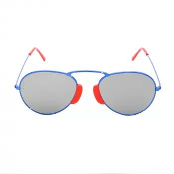 LGR AGADIR-BLUE08 Unisex akiniai nuo saulės Havana rėmelis mėlyni lęšiai 54/20/145 mm