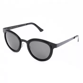 LGR FELI-BLACK01 Unisex Akiniai – Juodas Rėmas, Tamsiai Pilki Lęšiai, 47/24/145 mm