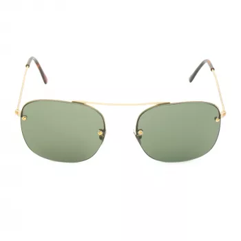 LGR Maasai Gold 02 Akiniai – rankų darbo itališkas acetatas, UV400 apsauga, 54 mm lęšiai