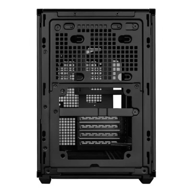 Lian Li B4-mATX Mesh Mini bokštas juodos spalvos