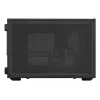 Lian Li DAN Cases B4 Wood Edition Mini bokštas, Micro-ATX, riešutmedžio priekinis skydelis, juodas