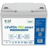 Volt Polska PRO SMART LiFePO4 akumuliatorius 12.8V 100 Ah (150A) BMS BLUETOOTH + ŠILDYMO PLOKŠTĖ
