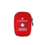 Lifesystems Pocket First Aid Kit – kompaktiškas 16 dalių kelioninis rinkinys su ripstop nailono dėklu, raudonas