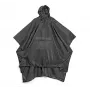 Lifeventure Travel Rain Poncho – vandeniui atspari ripstop nailono pelerina, juoda, vieno dydžio