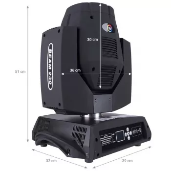 LIGHT4ME 7R BEAM 230W judantis prožektorius