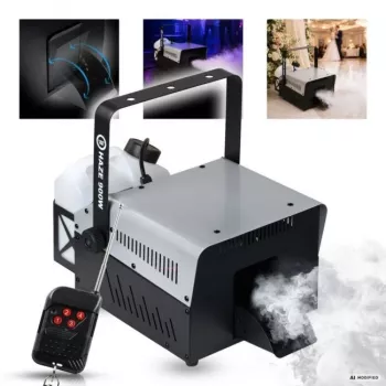 LIGHT4ME HAZE 900W rūko generatorius – profesionalus dūmų generatorius scenai ir renginiams