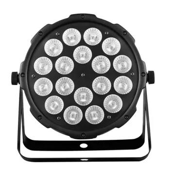 LIGHT4ME HEXO PAR 18x12W RGBWA-UV prožektorius sceniniam apšvietimui