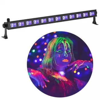 LIGHT4ME LED BAR UV 12 + WHITE Strip LED Bar 12