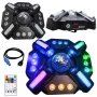 LIGHT4ME MULTIX 3-in-1 LED Multi-Effect Light (Derby, Strobe, Laser)