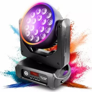 LIGHT4ME SKY WASH 18x10W RGBW Judanti Galvos Praliejimo Šviesa
