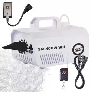 LIGHT4ME SM 400W WH Sniego mašina