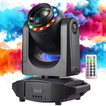 LIGHT4ME SMART BEAM 80W RING Moving Head LED