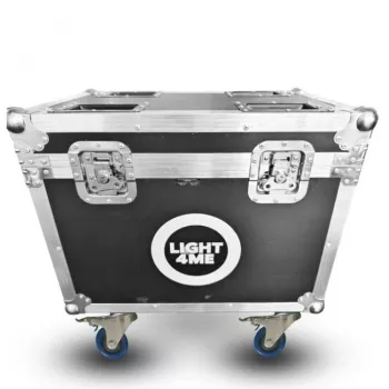 LIGHT4ME STARWASH 19x15W CASE 2IN1 Flight Case 2 judančioms galvoms