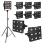 LIGHT4ME SUN PANEL Halogen Blinder 4x100W PAR36 DMX