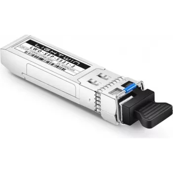 Lightwin 1,25 Gbit/s SFP BiDi optinis modulis, 1550nm TX / 1310nm RX, 3km, DDM, LC Simplex, vienmodis (LWO-SFP-5531-3)