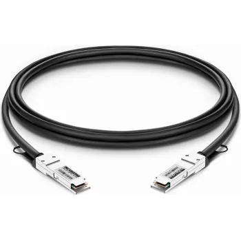 Lightwin 100G QSFP28 į QSFP28 tiesioginio prijungimo varinis kabelis, 1 m, suderinamas su HPE Aruba (LWO-DAC-QSFP28-1M-HPE)