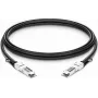 Lightwin 100G QSFP28 į QSFP28 tiesioginio prijungimo varinis kabelis, 1 m, suderinamas su HPE Aruba (LWO-DAC-QSFP28-1M-HPE)