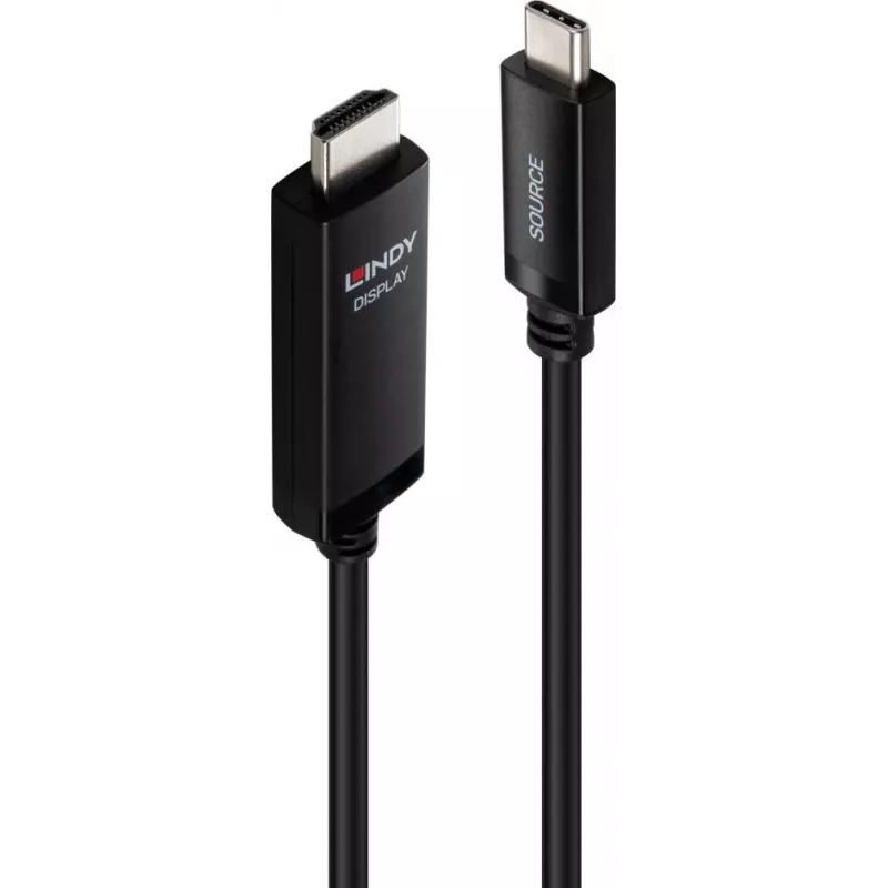 Lindy 1m USB Type C į HDMI 8K60 adapterio laidas (43433)
