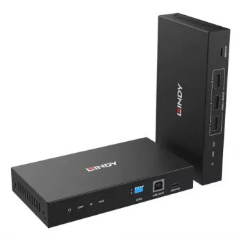 LINDY 5km šviesolaidinis HDMI 4K60 KVM USB 2.0, RS-232 ir IR prailgintuvas 39366