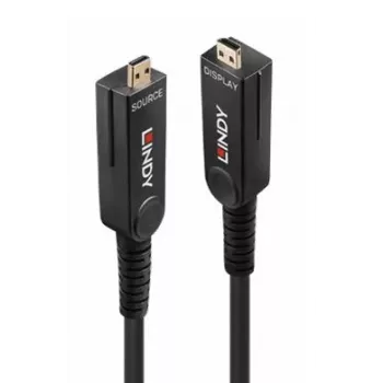 Lindy 60m šviesolaidinis hibridinis Micro-HDMI 8K60 LSZH kabelis su nuimamais HDMI jungtimis (38547)