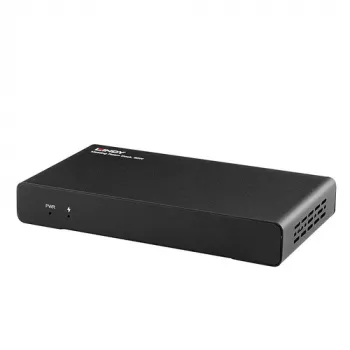 LINDY Meeting Room Dock 60W USB-C dokinimo stotis, HDMI 4K, 2x USB 3.2 Gen 1, Gigabit Ethernet, aliuminis 43424