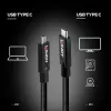 Lindy 43439 USB 3.2 Gen 2 USB-C į USB-C aktyvusis kabelis, 8 m, 10 Gbps, 8K60, 100 W PD