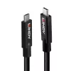Lindy 43439 USB 3.2 Gen 2 USB-C į USB-C aktyvusis kabelis, 8 m, 10 Gbps, 8K60, 100 W PD