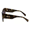 LIU JO LJ785S Moteriški akiniai nuo saulės Havana Acetate Square Frame Brown Gradient Lens 61mm